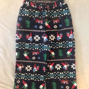 COPY - Hanna Andersson Kids 110 (5) Gnome Flannel PJ Pant